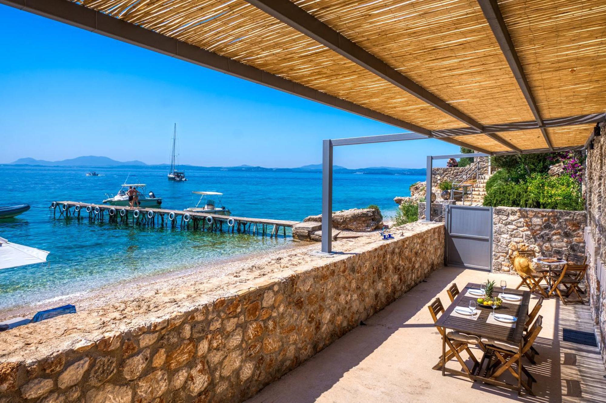 Glyfa Beach Villas Barbati Exterior foto