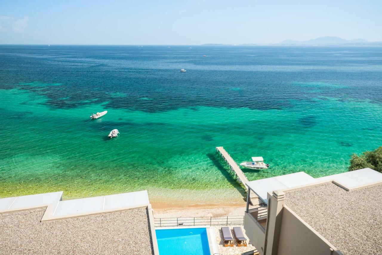 Glyfa Beach Villas Barbati Exterior foto