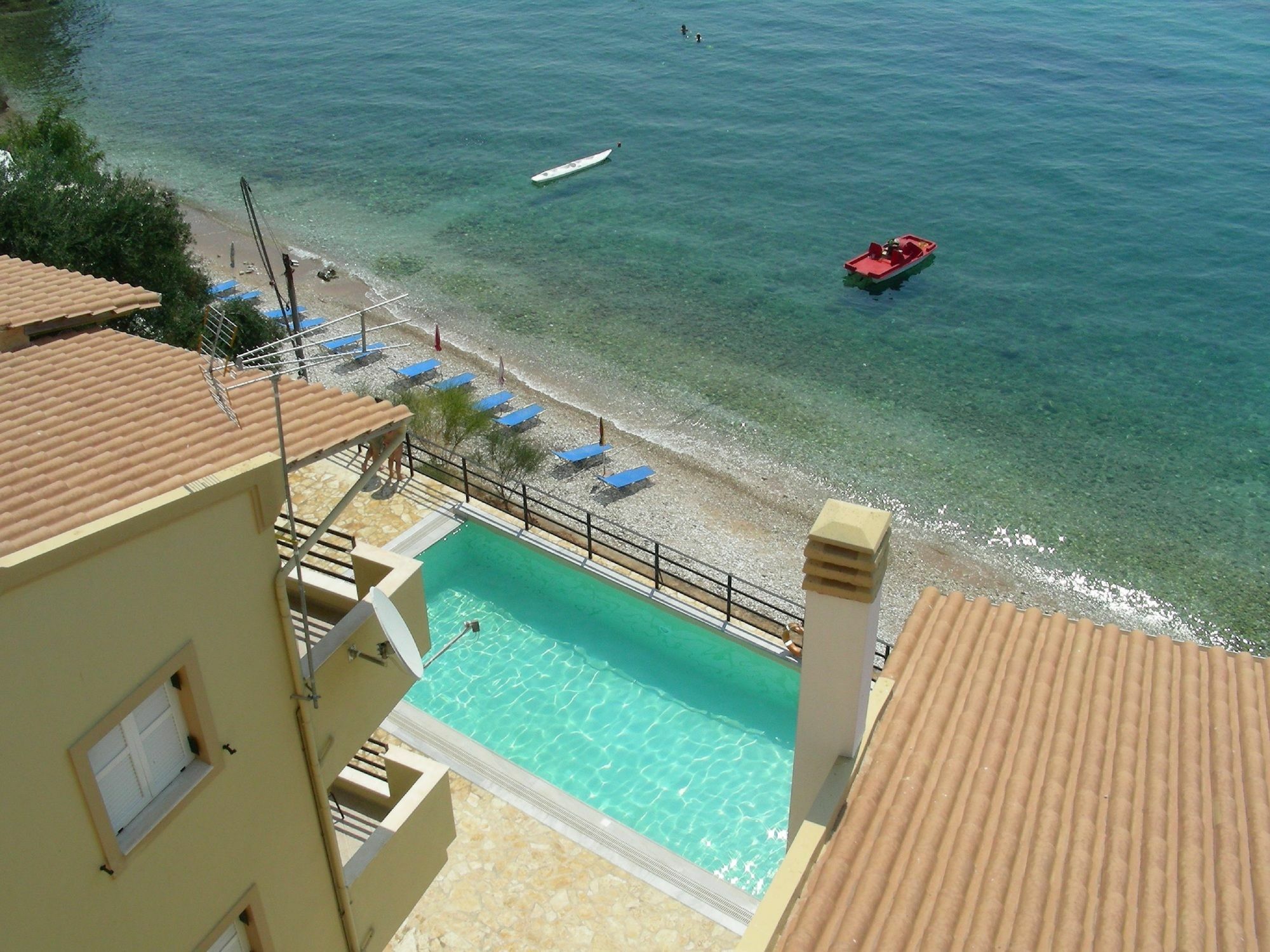 Glyfa Beach Villas Barbati Exterior foto
